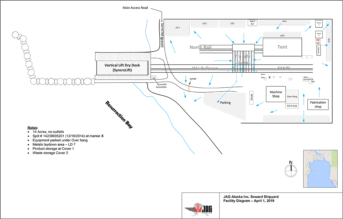 Seward Shipyard Facility JAG Alaska Inc., Seward Shipyard
